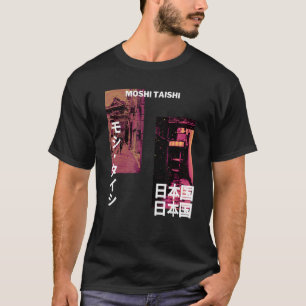 Japanse Streetslijmerretro Aesthetische grafische  T-shirt