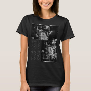 Japanse Streetslijmerretro Aesthetische grafische  T-shirt