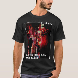 Japanse Streetwear Retro Esthetische Grafische Mod T-shirt