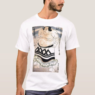 Japanse sumo-worstelaar t-shirt