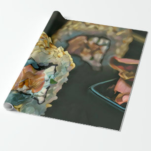 Japanse sushi cadeaupapier