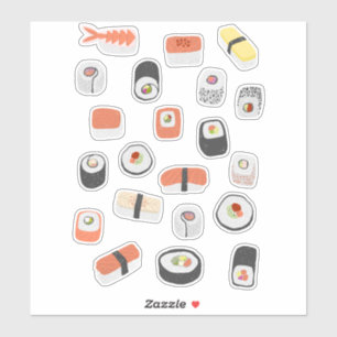 Japanse Sushi Nigiri Maki Roll Sticker