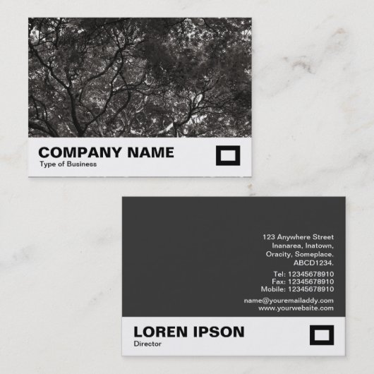 Japanse takken 01 visitekaartje (Voorkant / Achterkant)