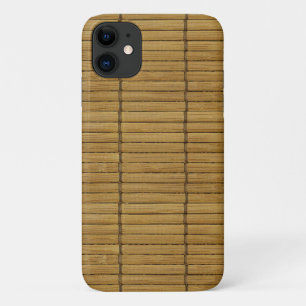 Japanse Tatami Mat, Bamboe Mat, Bamboe Planks iPhone 11 Hoesje