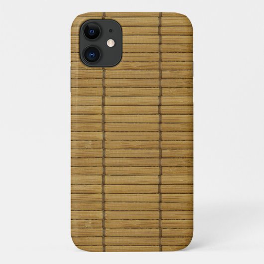 Japanse Tatami Mat, Bamboe Mat, Bamboe Planks Case-Mate iPhone Case (Achterkant)