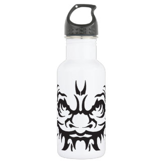 Japanse Tatoeage Oni Duivel Waterfles