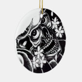 Japanse tattoo keramisch ornament (Rechts)