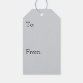 Japanse Tea Garden in San Francisco Cadeaulabel (Achterkant)