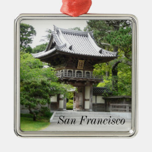 Japanse Tea Garden in San Francisco Metalen Ornament