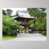 Japanse Tea Garden in San Francisco Poster (Voorkant)