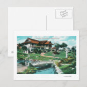 Japanse Tea Garden ViewCoronado, CA Briefkaart (Voorkant / Achterkant)