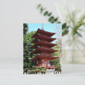 Japanse Teahouse, Balboa Park Briefkaart (Staand voorkant)