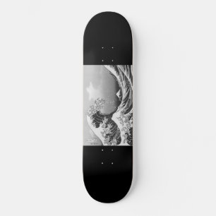 Japanse tekengolf, skateboard