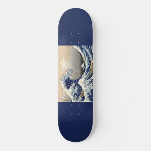 Japanse tekengolf, skateboard (Voorkant)