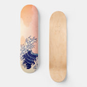 Japanse tekengolf, skateboard (Voorkant)