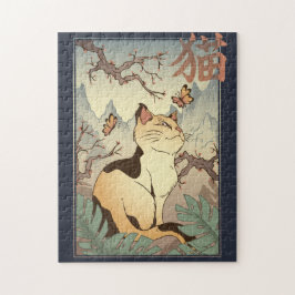 Japanse tekenstijl legpuzzel
