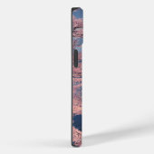 Japanse tempel, Cherry Blossom, Mountains Modern Case-Mate iPhone Case (Achterkant / Rechts)