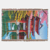 Japanse Tempel Deken (Voorkant)