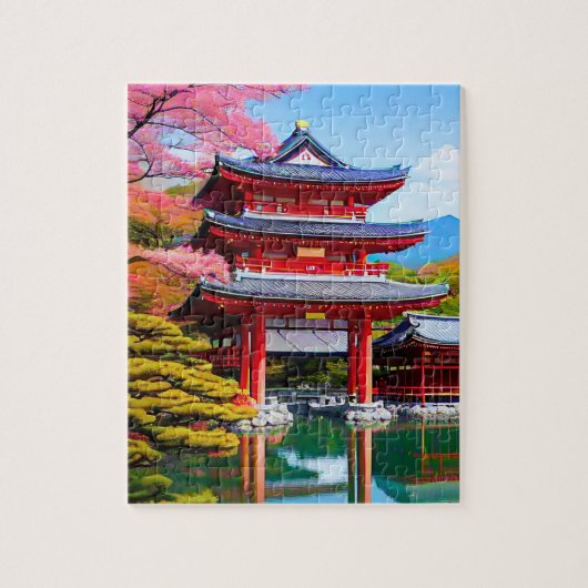 Japanse Tempel Legpuzzel (Verticaal)