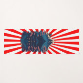 Japanse tempel yogamat (Voorkant (horizontaal))