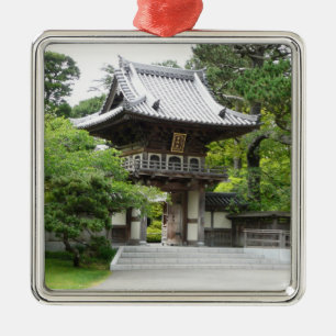 Japanse Theetuin in San Francisco Metalen Ornament