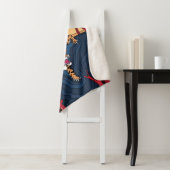 Japanse tijger sherpa deken (In situ)