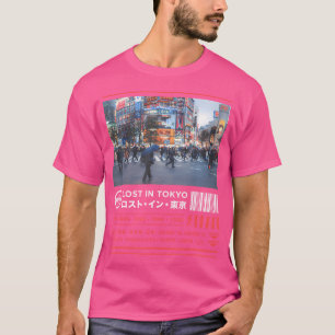 Japanse Tokyo Cyberpunk Art Streetwear Retro Grap T-shirt