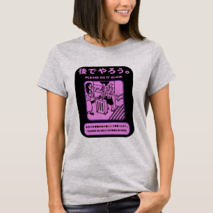 Japanse Tokyo metro openbare advertentie T-shirt