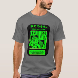 Japanse Tokyo metro openbare advertentie T-shirt
