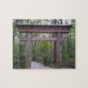 Japanse Torii Gate Legpuzzel