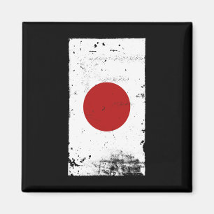 Japanse trots reizen vakantie Japan vlag  Magneet