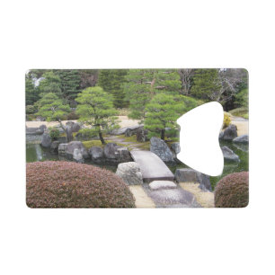 Japanse tuin 日 庭 園 kredietkaart flessenopener