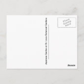 Japanse Tuin Briefkaart (Achterkant)