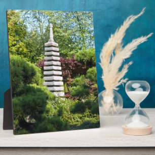 Japanse tuin fotoplaat