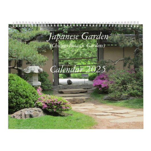 Japanse Tuin Kalender 2025 (Hoes)
