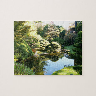 Japanse tuin legpuzzel