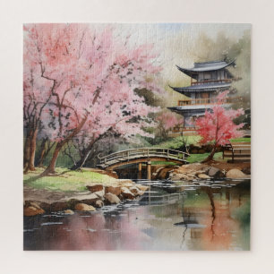 Japanse Tuin Lente Legpuzzel