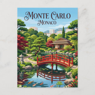 Japanse Tuin Monaco Briefkaart