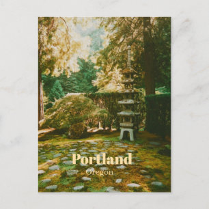 Japanse Tuin, Portland, Oregon Souvenir Briefkaart