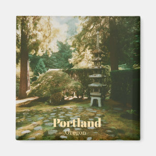 Japanse Tuin, Portland, Oregon Souvenir Magneet