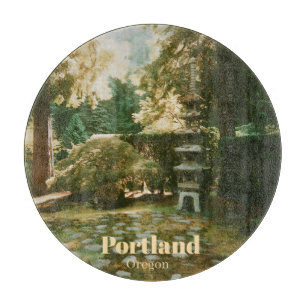 Japanse Tuin, Portland, Oregon Souvenir Snijplank