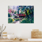 Japanse tuin poster (Keuken)