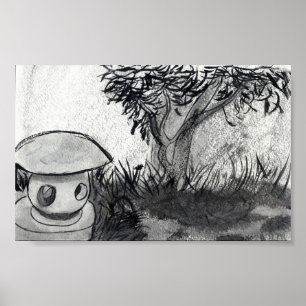 Japanse tuin poster