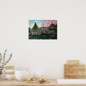 japanse tuin poster (Keuken)