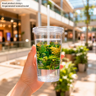 Japanse Tuin - Traditionele Esthetiek Acryl Drinkbeker