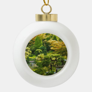Japanse Tuin - Traditionele Esthetiek Keramische Bal Ornament