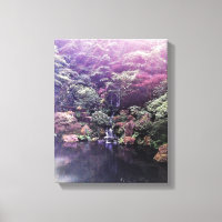 Japanse tuin waterval