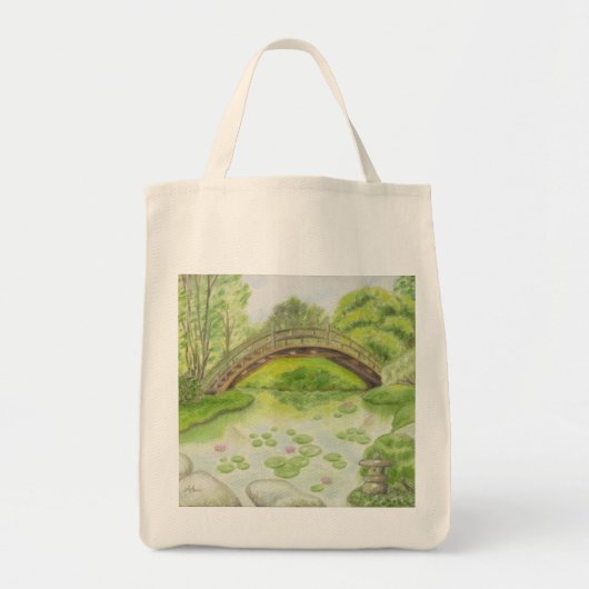Japanse tuinbouwzak tote bag (Voorkant)