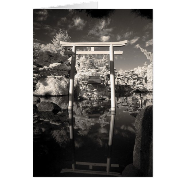 Japanse tuinkaart (Voorkant)