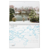 Japanse tuinkalender kalender (Feb 2026)